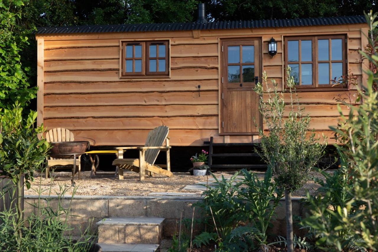 Luxury, Rural Shepherds Hut With Hot Tub Nr Bath Bristol Dış mekan fotoğraf